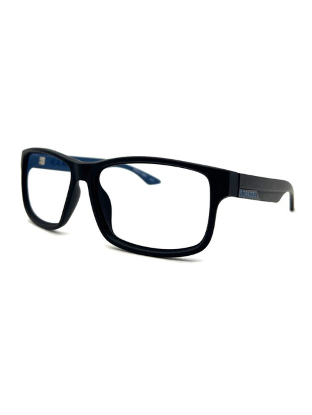 Dragon DR Count LL 008 #3 Black Blue Rectangle Eyeglass Frames 58-15-140